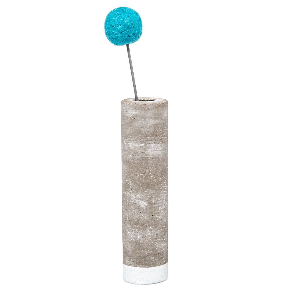 Chive Large Concrete Pipe Vase