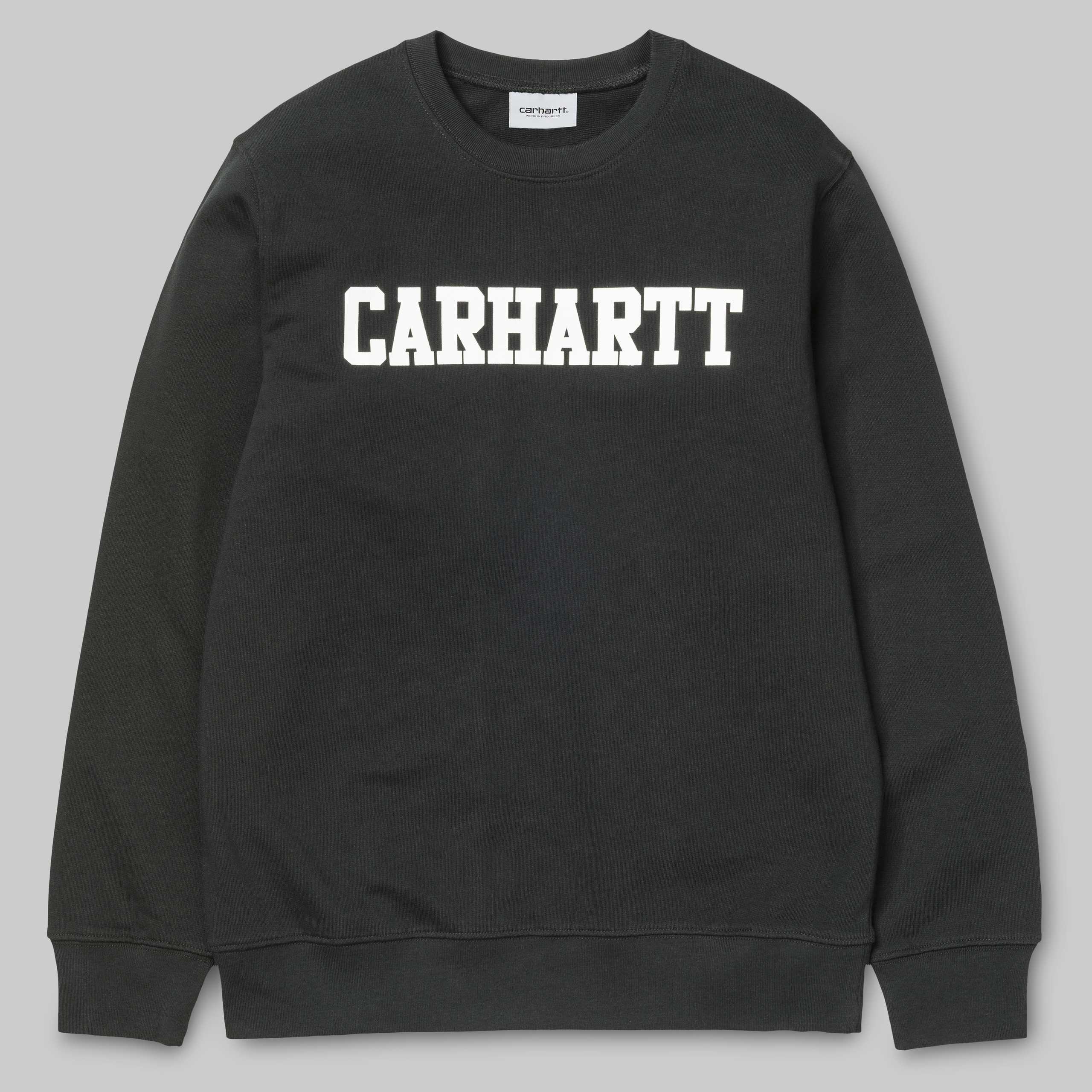 Carhartt Black White College Sweatshirt