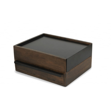 Umbra Black & Walnut Stowit Jewellery Box