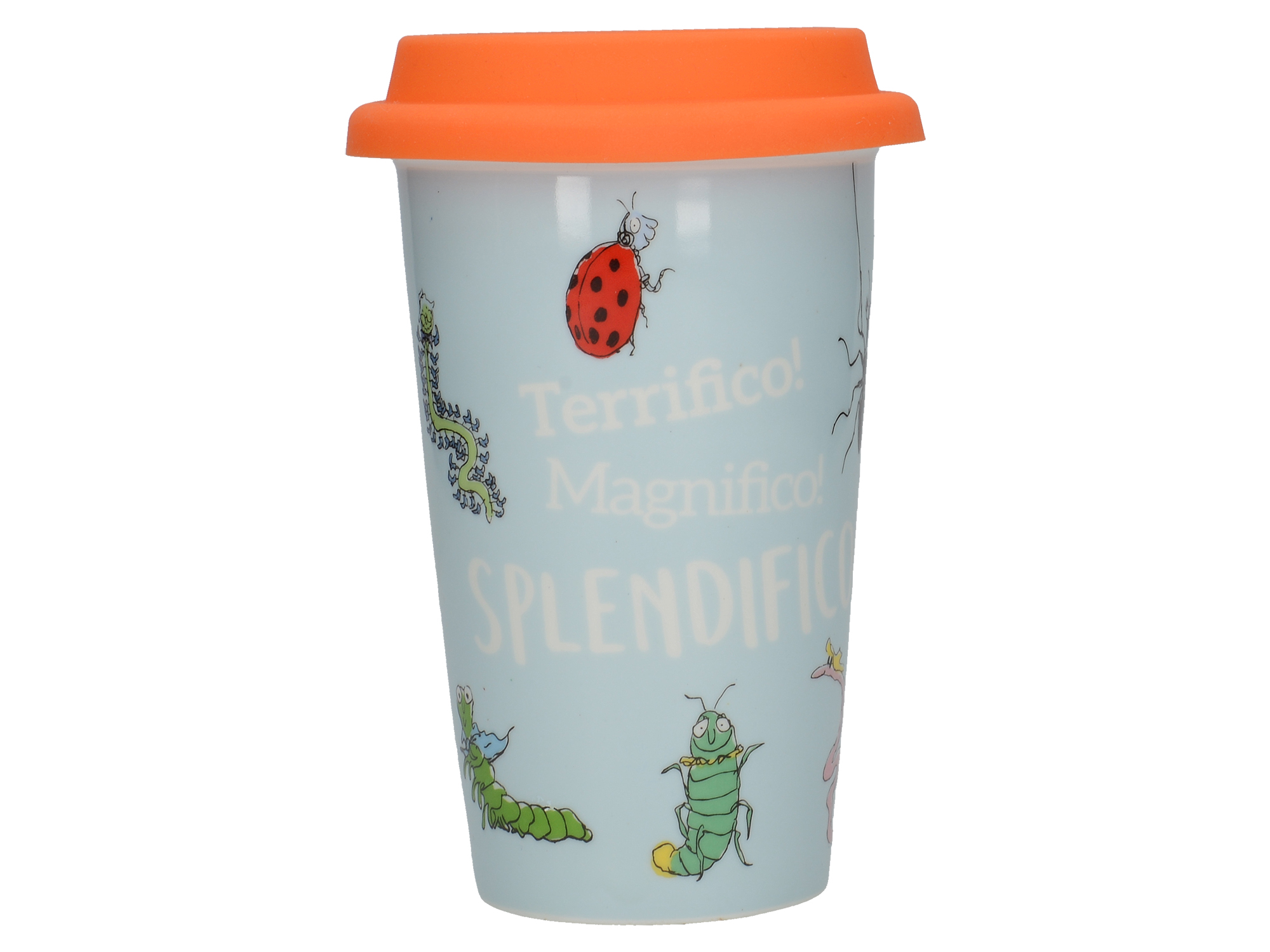 Creative tops James Giant Peach Travel Mug With Embossed Lid