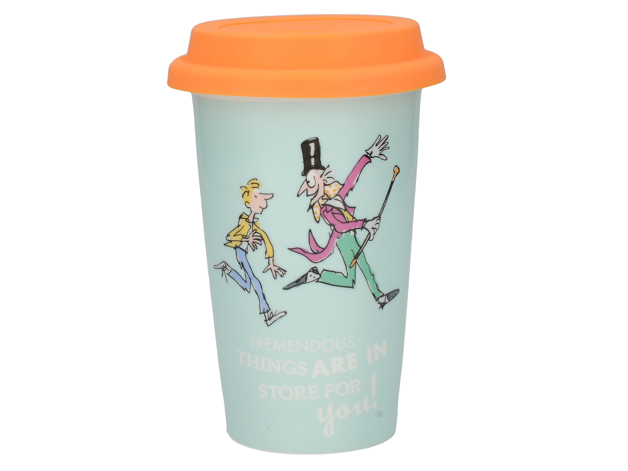 Creative tops Charlie And The Chocolate Factory Travel Mug With Embossed Lid