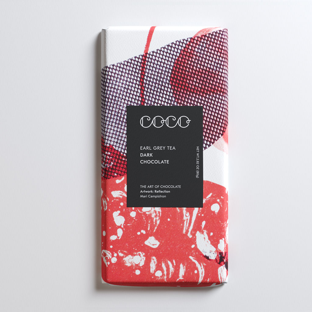 Coco Chocolatier Earl Grey Tea Dark Chocolate