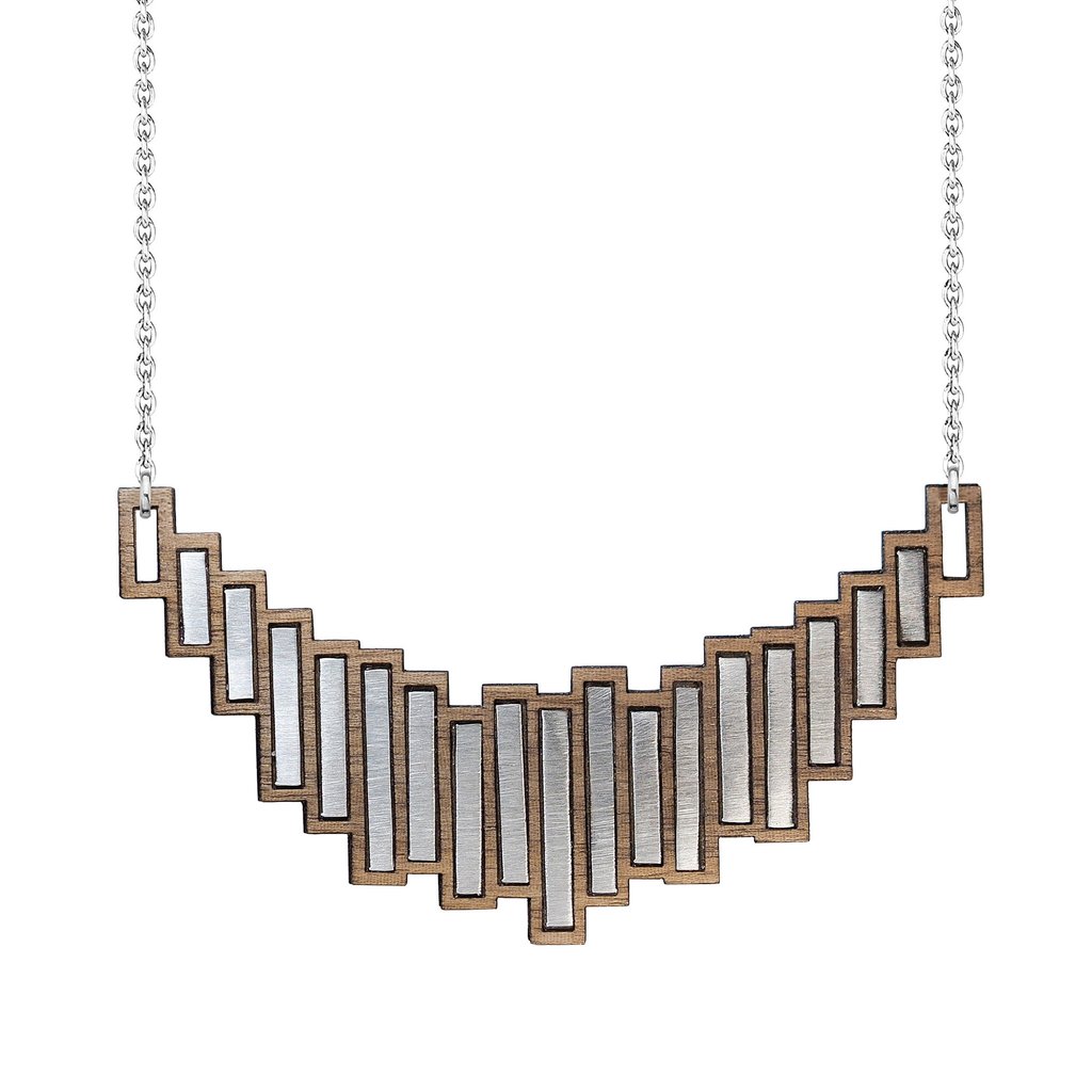 A New Form The Stella Steel Necklace