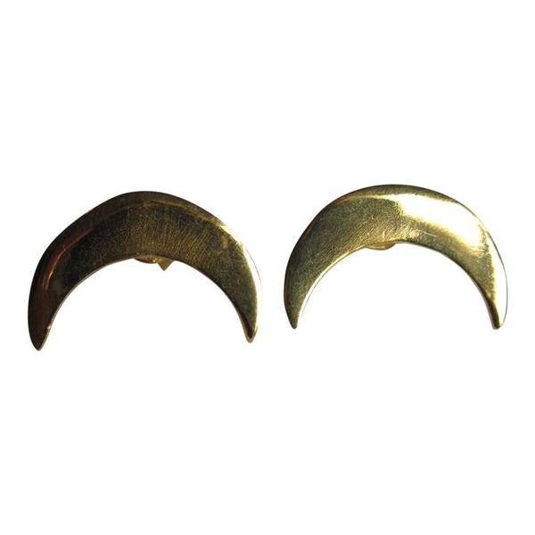 CollardManson Gold Crescent Studs 