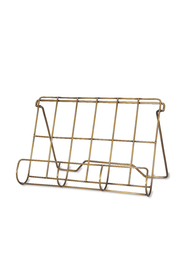 Garden Trading Antique Brass Finish Cook Book Holder