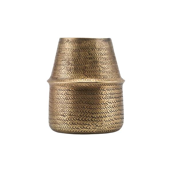 house-doctor-rattan-brass-finish-planter