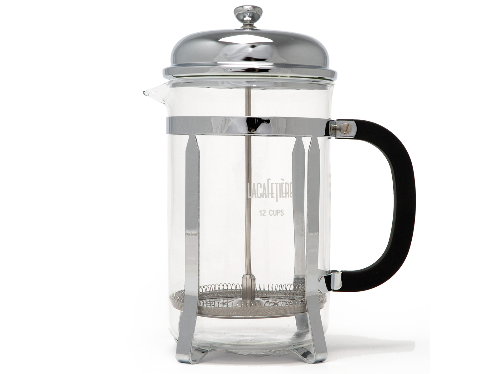 La Cafetiére Classic Chrome 12 Cup Cafetiere