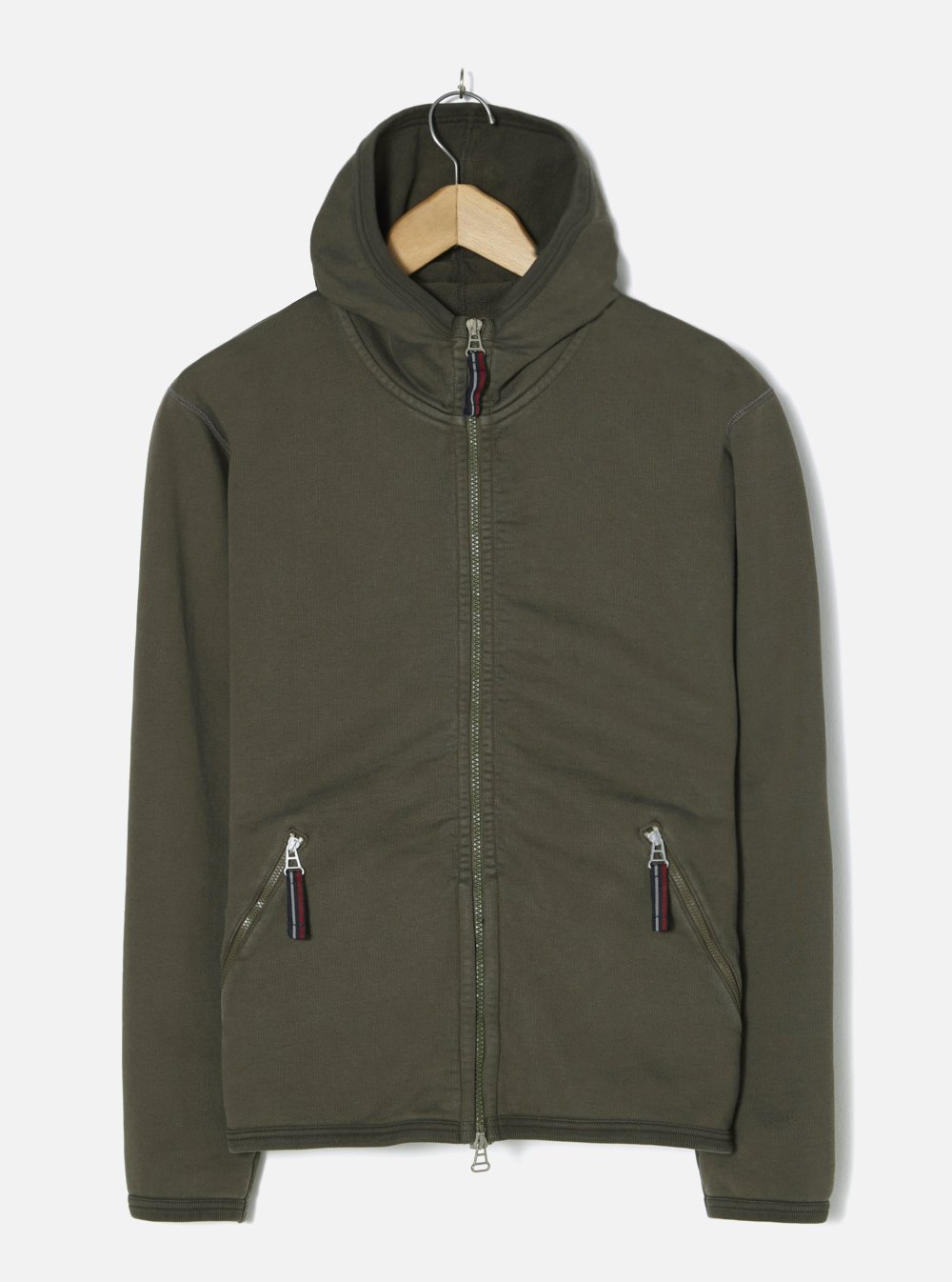 Universal Works Olive Surfer Hoodie