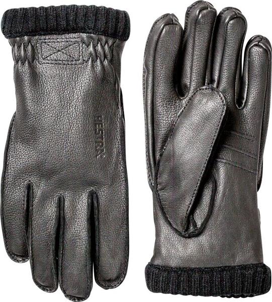 Hestra  Black Deerskin Primaloft Rib Gloves