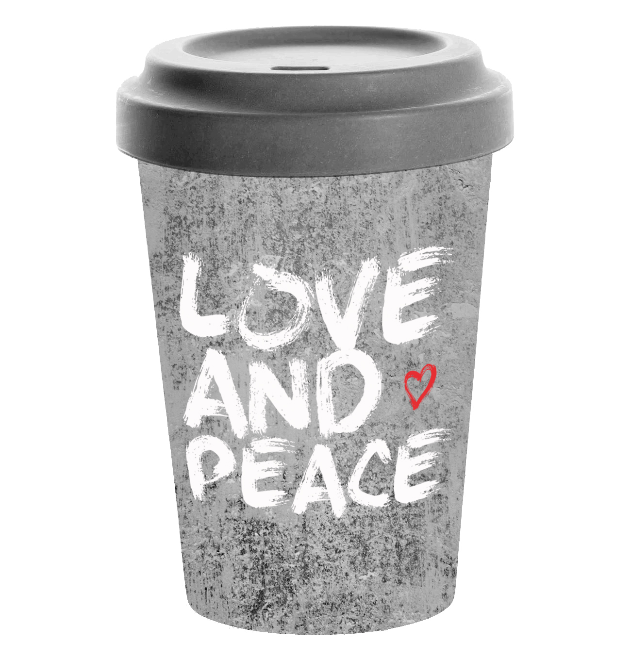 PPD Love & Peace Bamboo Travel Mug