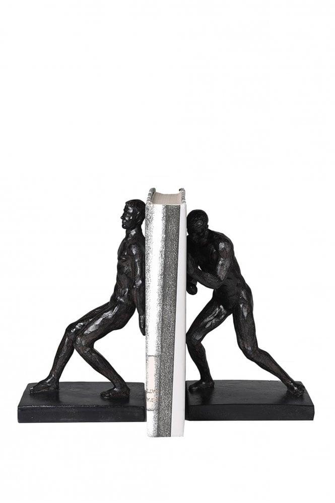 The Home Collection Push And Pull Men Bookends