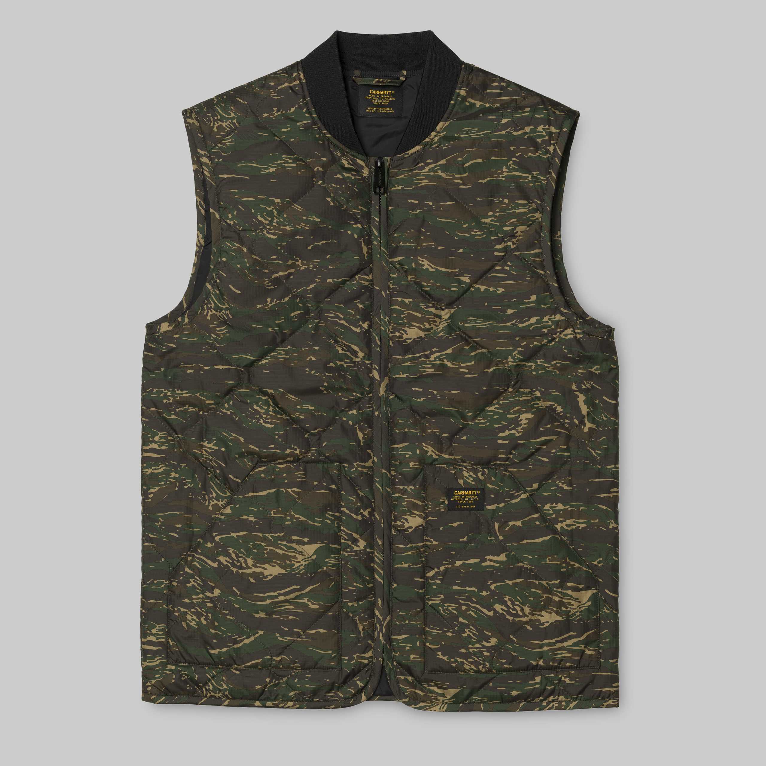 Carhartt Tiger Camo Newton Vest Liner 