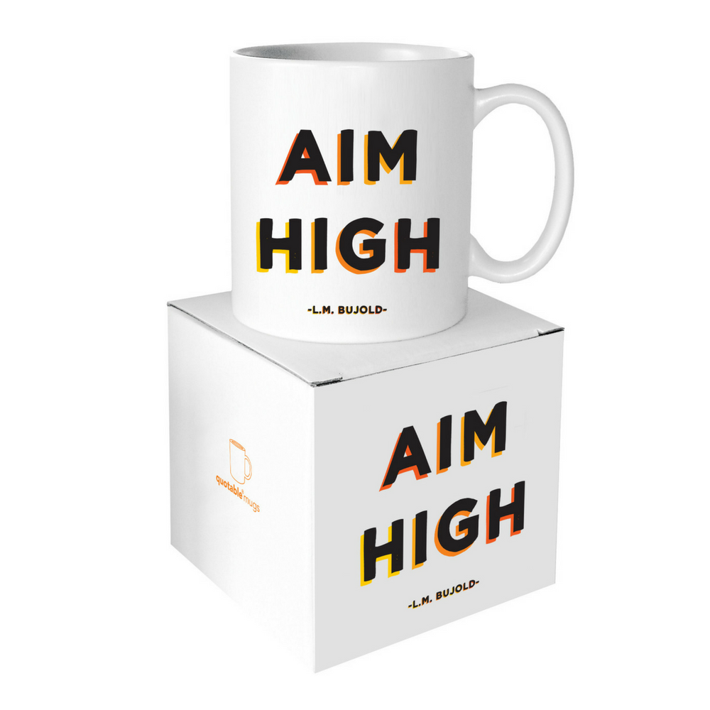 Quotable Aim High Mug