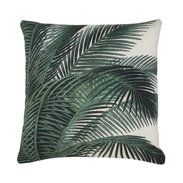HK Living Printed Palm Leaves Cushion