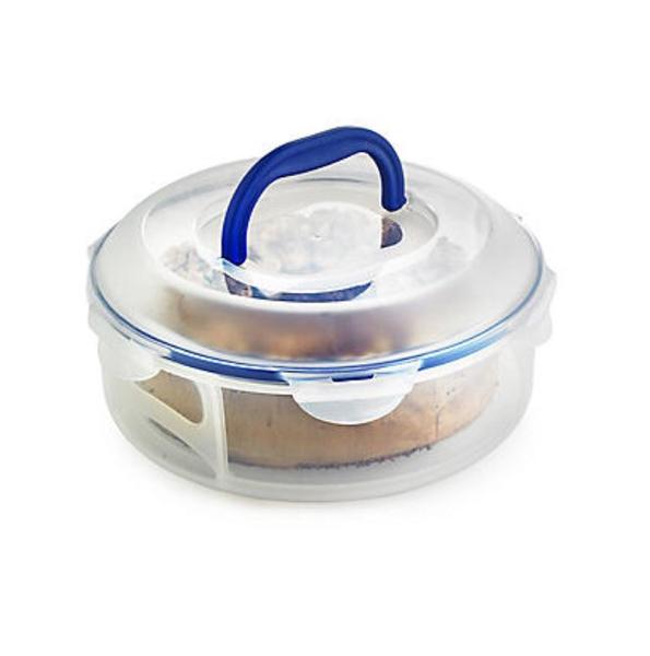 JWP Lock Lock Round Food Container Cake Tray