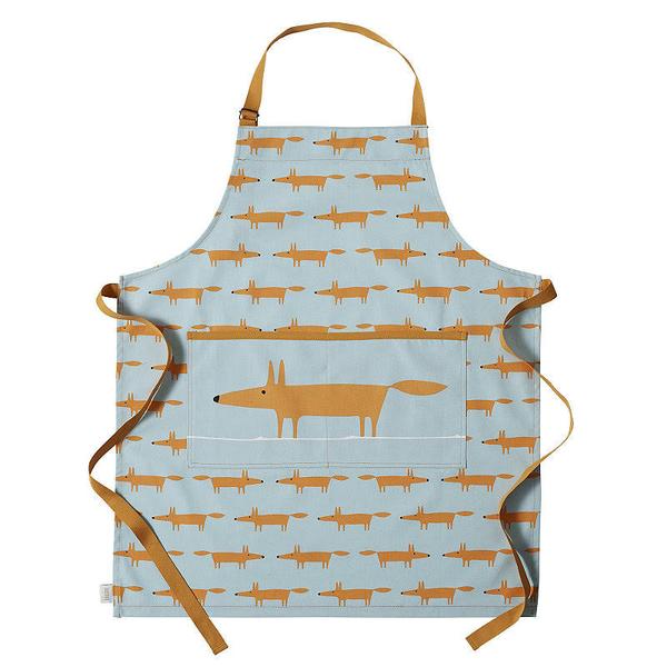 Dexam Blue Mr Fox Apron