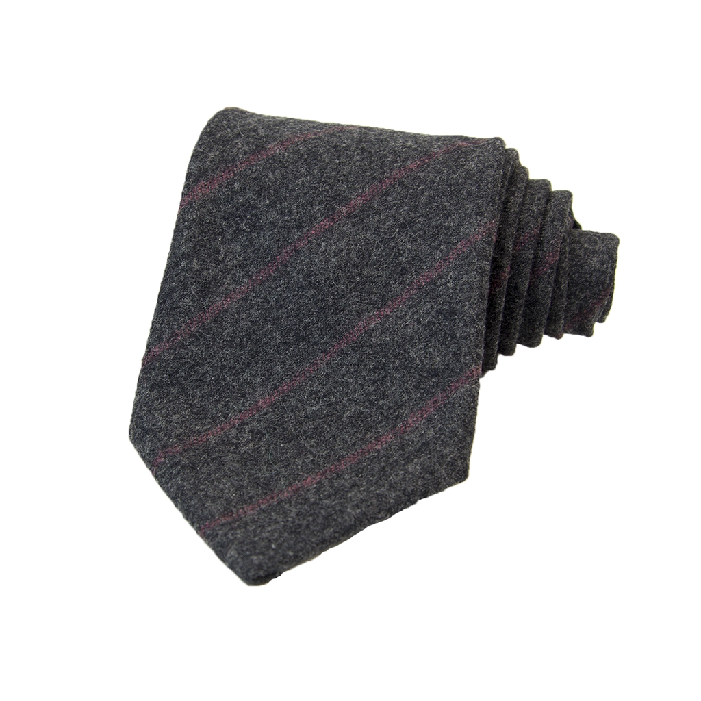 40 Colori Thin Striped Wool Tie