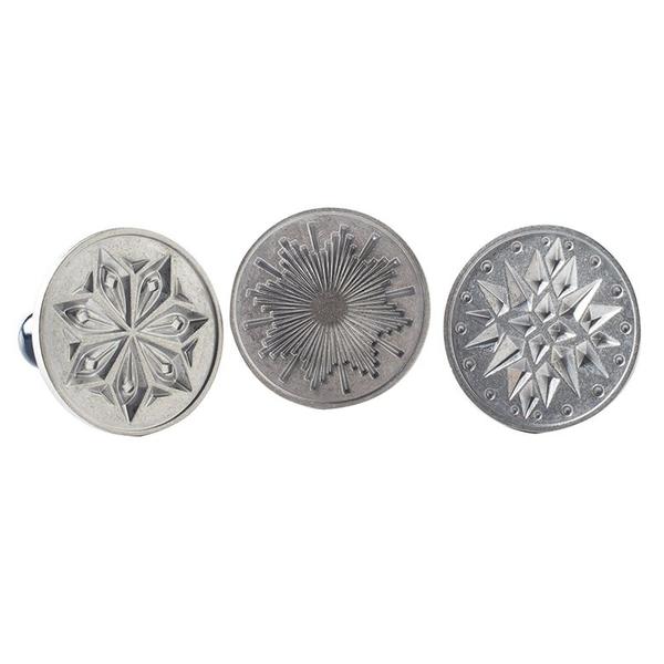 Nordic ware Starry Heirloom Cookie Stamps Set Of 3