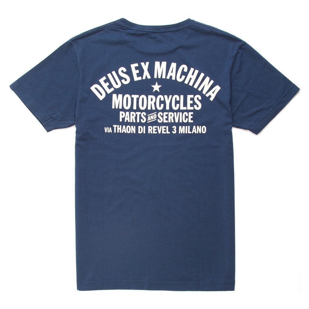 Deus Ex Machina Navy Milano Add Tee 