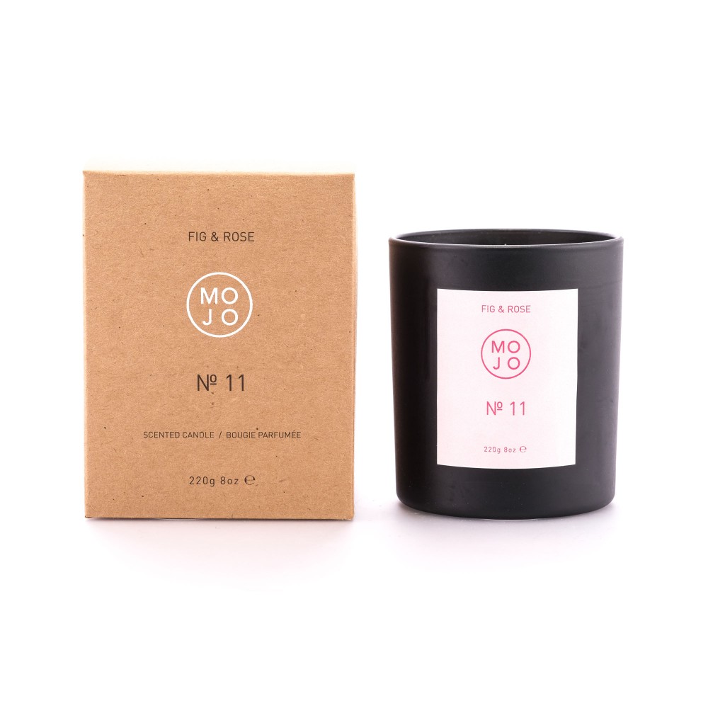 Mojo Fig & Rose Soy Wax Scented Candle 