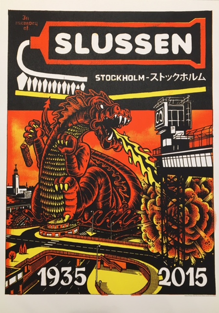 Designfirman In Memory of Slussen Third Edition Print