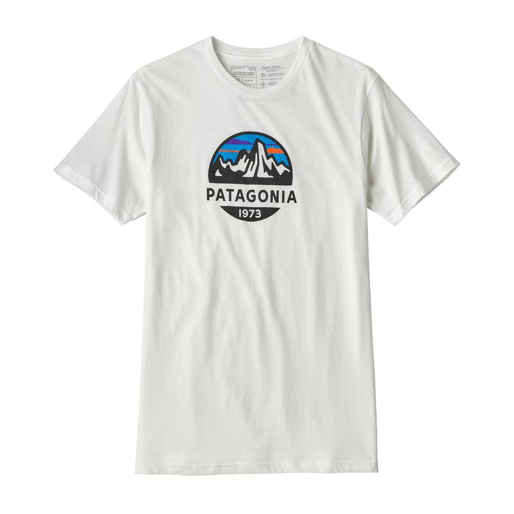 Patagonia White Fitz Roy Scope Tee 