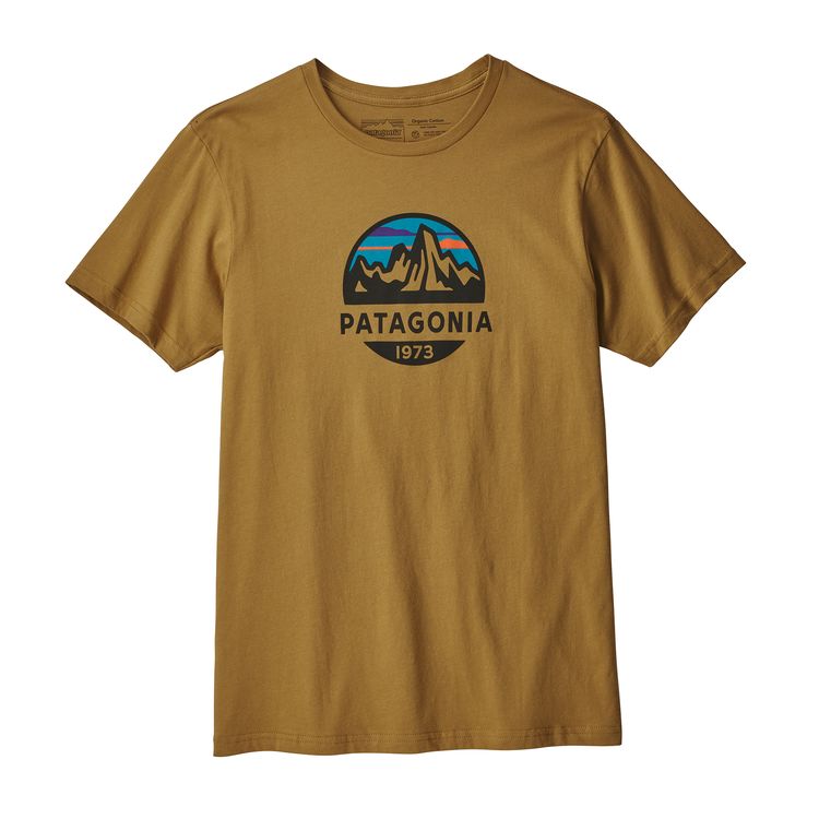 Patagonia Kastanos Brown Fitz Roy Scope Tee