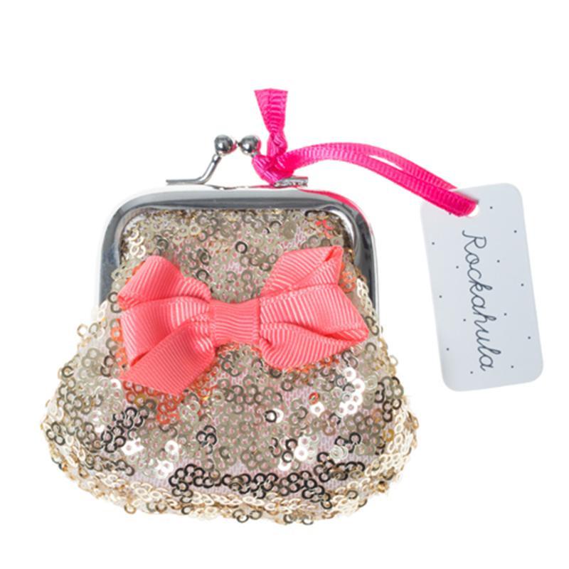 Rockahula Gold Mini Sequin Purse 