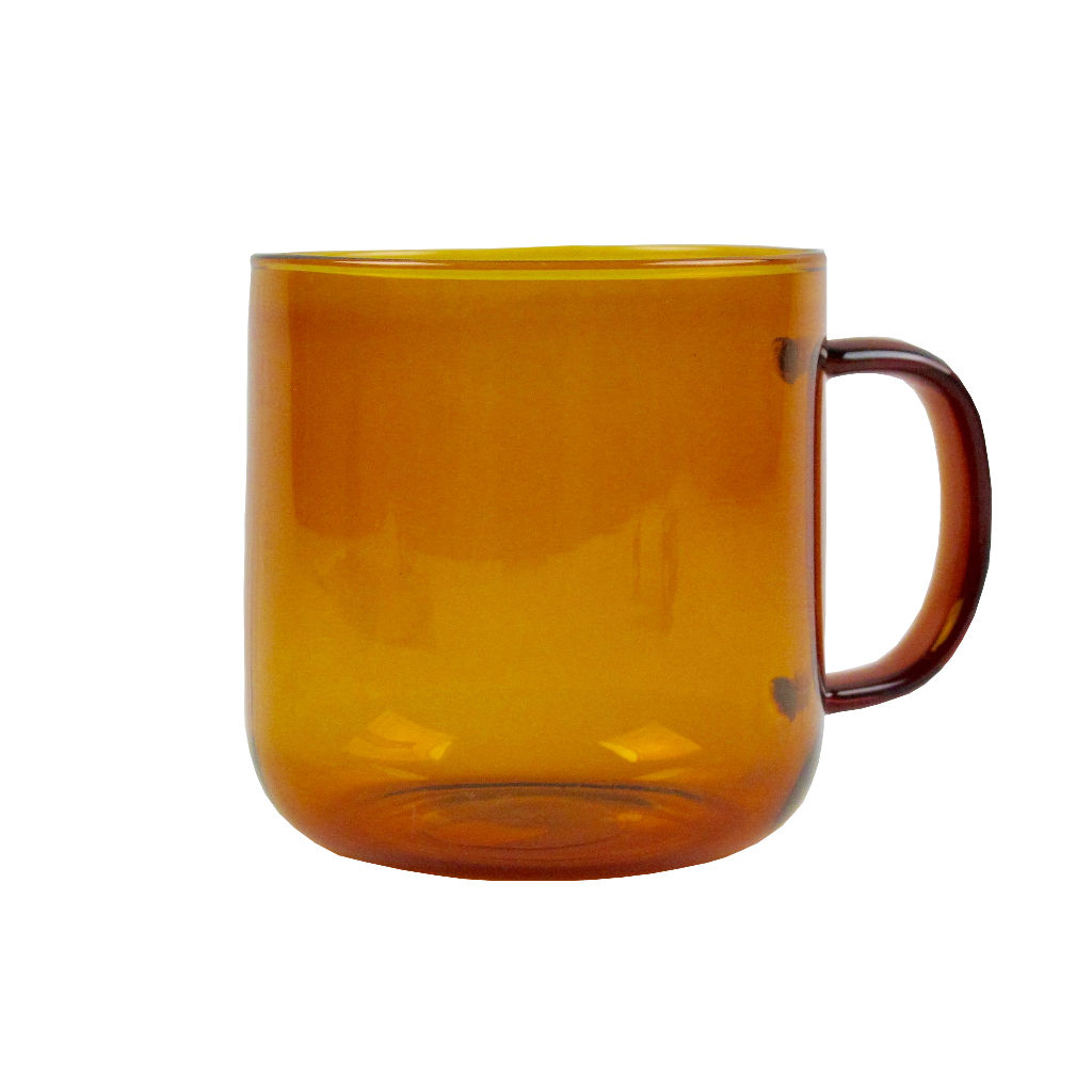 HAY Amber Borosilicate Glass Mug