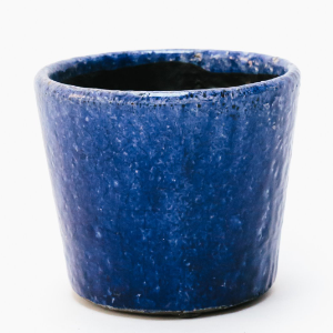 grand-illusions-vibrant-blue-crackle-glazed-pot