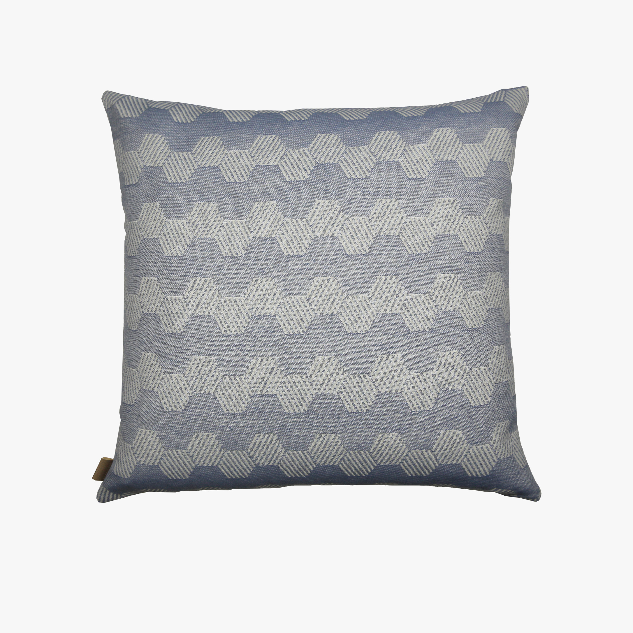 MYNN Blue and White Fulham Cushion