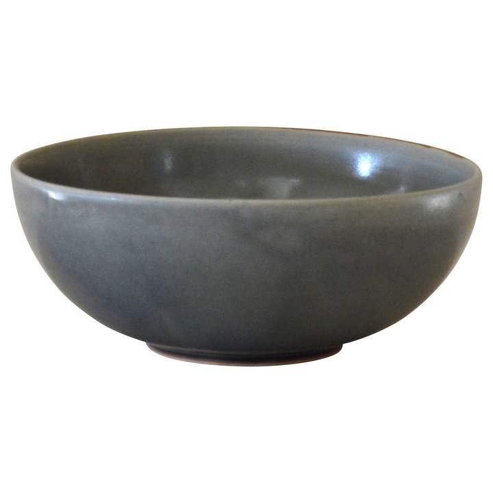 23cm Pure Celadon Grey Bowl 