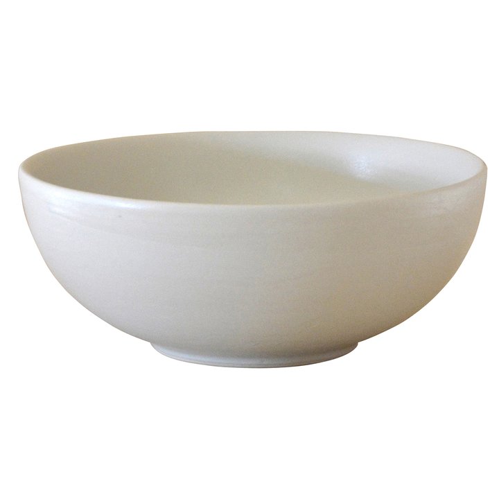 23cm Pure Celadon White Bowl 