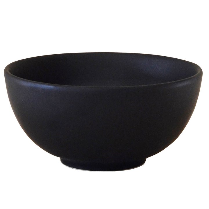 18cm Pure Black Bowl 