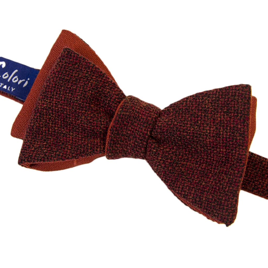 40 Colori Donegal Wool Butterfly Bow Tie