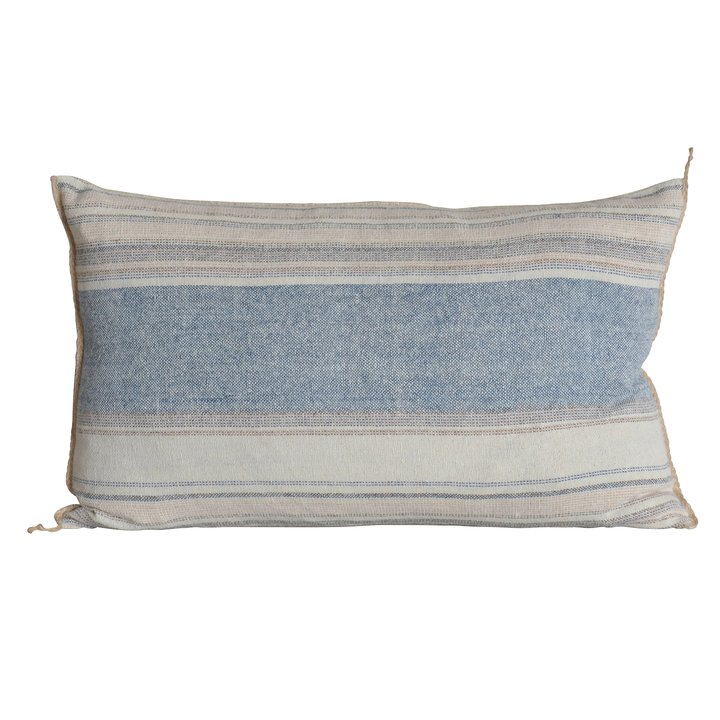 Bliss Indigo Stripe Pillow 