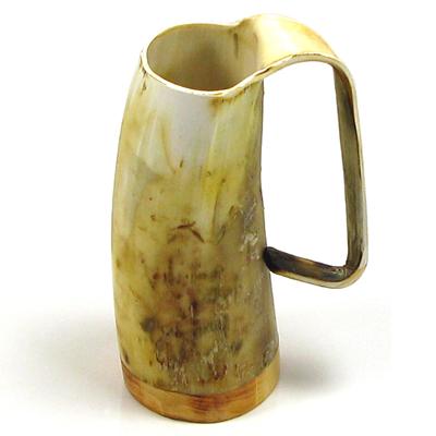 Burrows & Hare  Soldier Mead Horn Mugs Medium