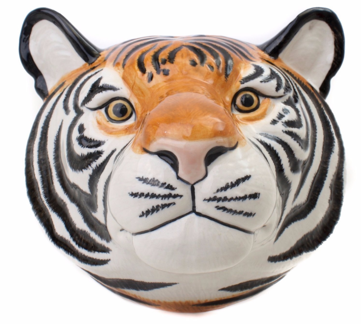 Quail Ceramics Tiger Wall Vase