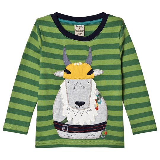 Frugi Meadow Goat 4 To 5 Years Discovery Applique Top