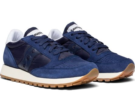 Saucony  Navy Suede Jazz Original Vintage 