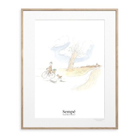 Image Republic Sempe Poule Print - 40x50cm including mount (unframed)