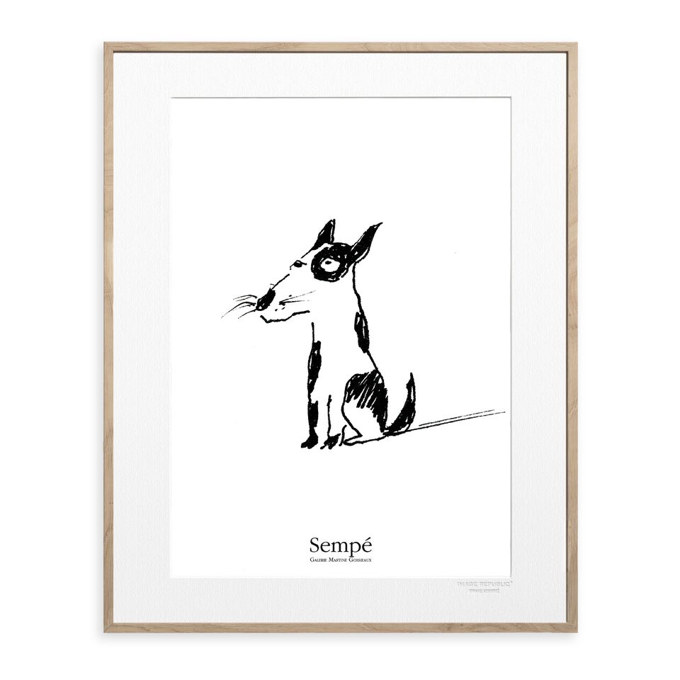 Image Republic Sempe Jack Russel Print