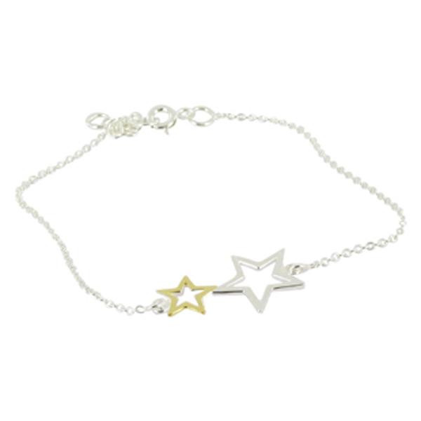 Reeves and Reeves Jewellery 2 Star Bracelet