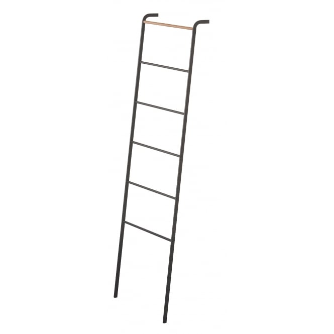 yamazaki-black-tower-leaning-towelaccessory-ladder-hanger