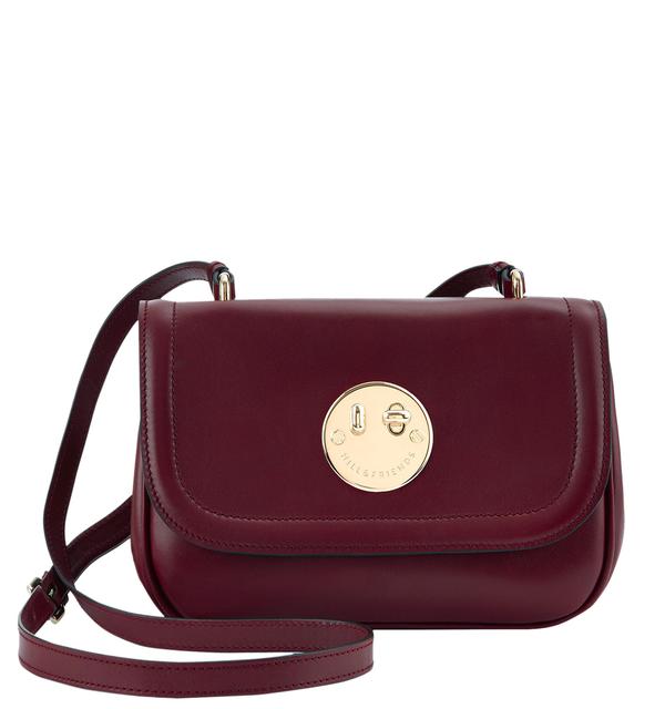 Hill & Friends Oxblood Happy Bag