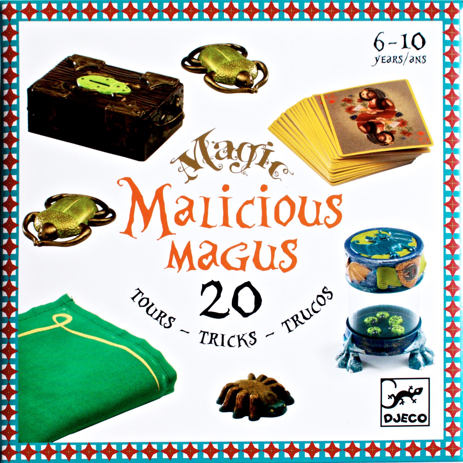 Djeco  Magic Malicious Magus Tricks Box Age 6-10 