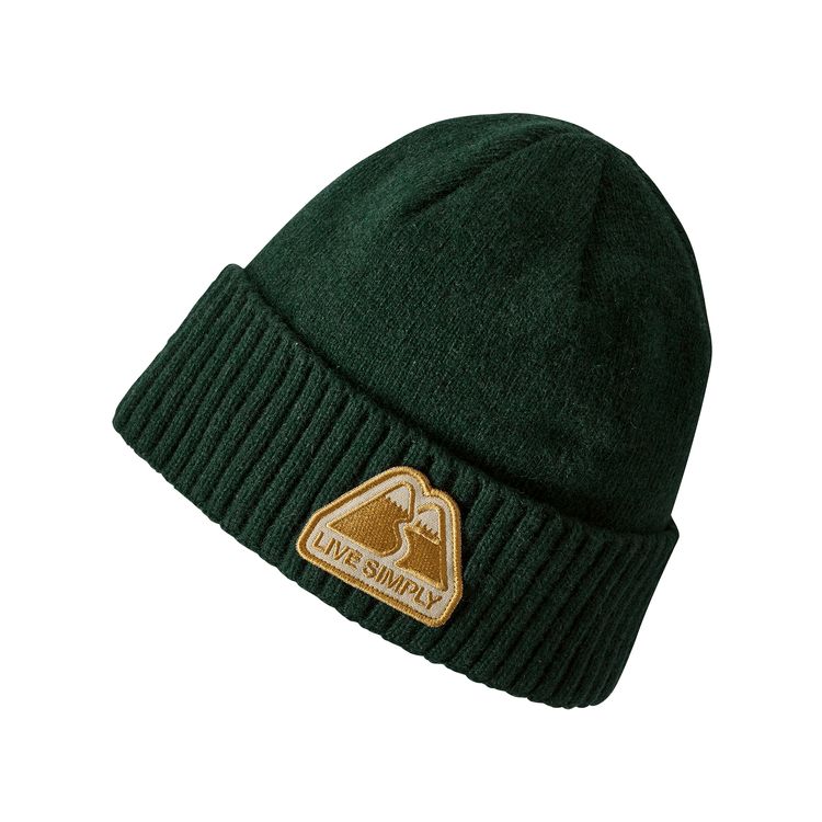 Patagonia Micro Green Brodeo Beanie 