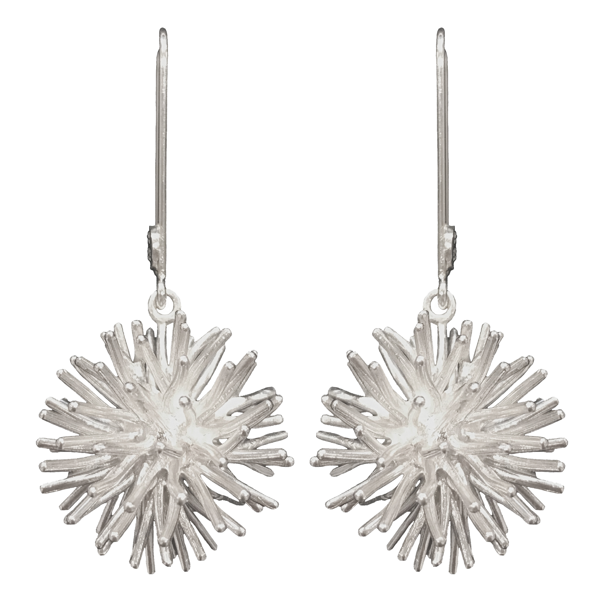 sofie-lunoe-silver-pompon-earrings