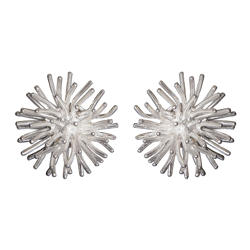 sofie-lunoe-silver-pompon-ear-studs