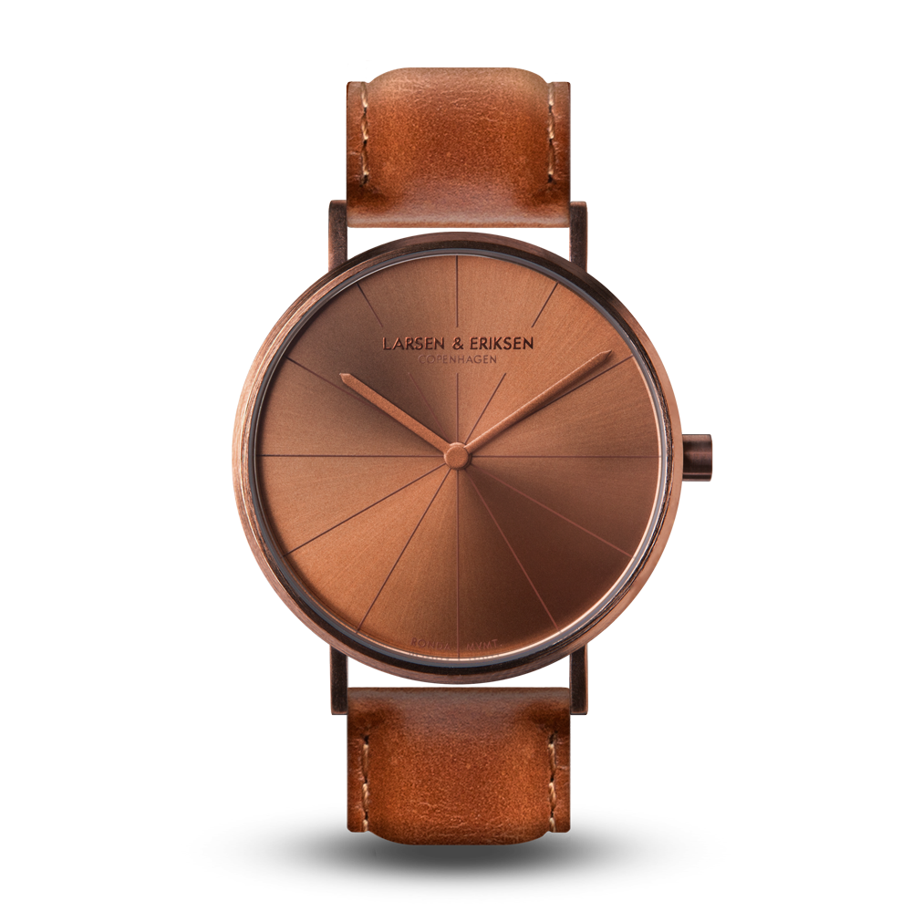 Larsen & Eriksen Copper Brown 37 mm Absalon Watch